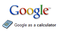Google Αριθμομηχανή